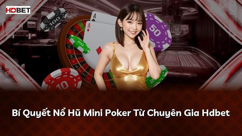 Bí Quyết Nổ Hũ Mini Poker Từ Chuyên Gia Hdbet