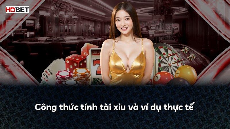 Công thức tính tài xỉu và ví dụ thực tế